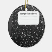 組版書学生先生 セラミックオーナメント (左)