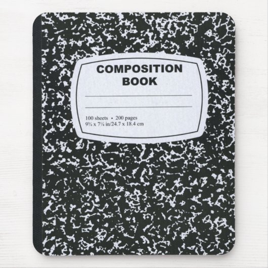 組版書学生先生 マウスパッド (正面)