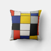 組版、モンドリアン クッション (裏面)