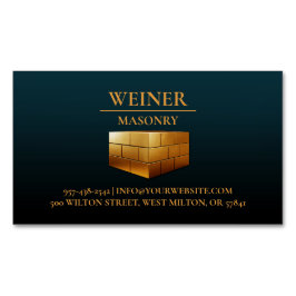 組積造建築 マグネット名刺