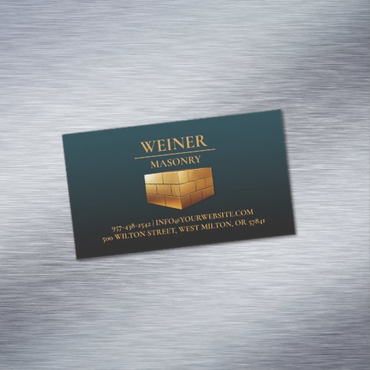 組積造建築 マグネット名刺 (インサイチュ)