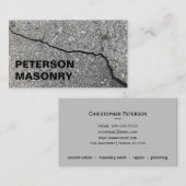 組積造建築 – 組積造名刺 名刺 (正面/裏面)