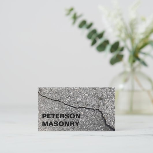 組積造建築 – 組積造名刺 名刺 (スタンド正面)