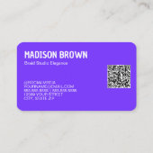 組紐サロンカスタムQR 名刺 (裏面)