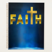 「組織を維持しインスパイアて、信仰を持ち続ける プランナー手帳 (正面)