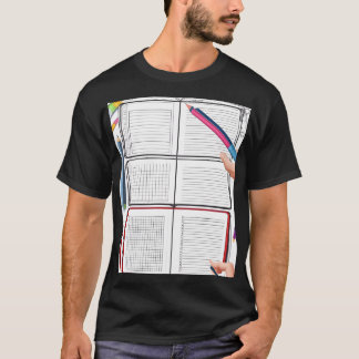 組織化された創造性：プランナー物語 Tシャツ