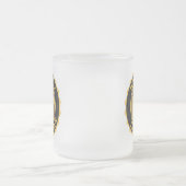 組織学のロゴ フロストグラスマグカップ (中央)