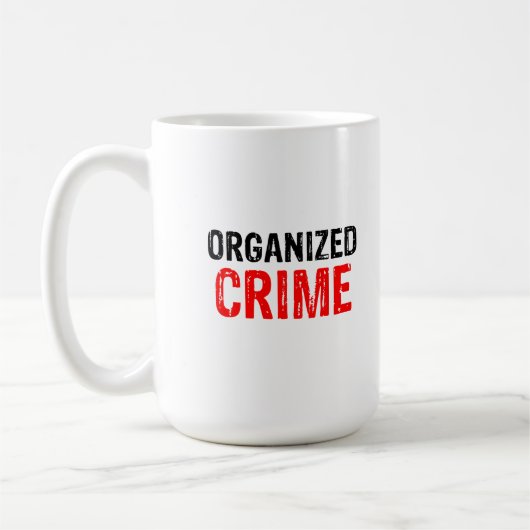 組織犯罪 コーヒーマグカップ (左)