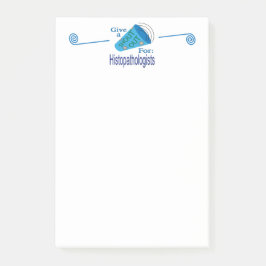 組織病理学者に大声を出す ポストイット