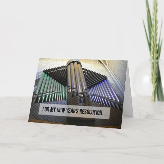 組織的な年賀状 シーズンカード (正面)