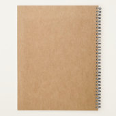 組織的な海軍とクラフト先生プランナー プランナー手帳 (裏面)