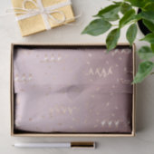 組織紙セット２ ローズゴールドのお祝い 薄葉紙 (ギフト)