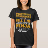 組込みソフトウェア開発エンジニア Tシャツ (正面)