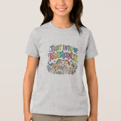 絆で駆け抜けよう トライブレンドTシャツ (正面)