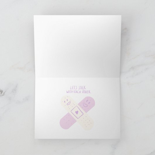 絆創膏 カード (内部)