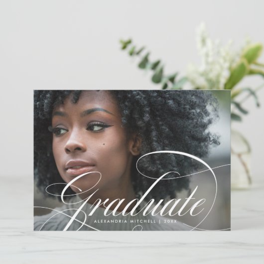 経エレガント科生 |フォトグラードパーティー 招待状 (スタンド正面)