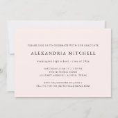 経エレガント科生 |フォトグラードパーティー 招待状 (裏面)