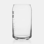 経パーソナライズされた務補おもしろい ガラス缶 (左)