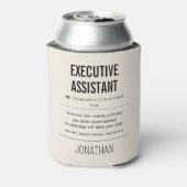 経パーソナライズされた務補おもしろい 缶クーラー (缶裏面)