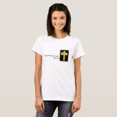 経典の十字の女性のTシャツ Tシャツ (正面フル)