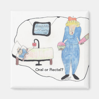 経口か直腸？ マグネット