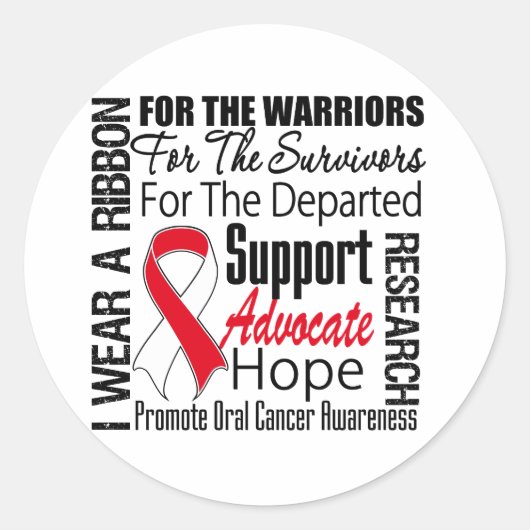 経口がんI衣服トリビュート ラウンドシール (正面)