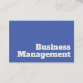 経営管理 名刺 (正面)