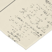 経度航海の緯度ボルチモアMD テーブルクロス (アングル)