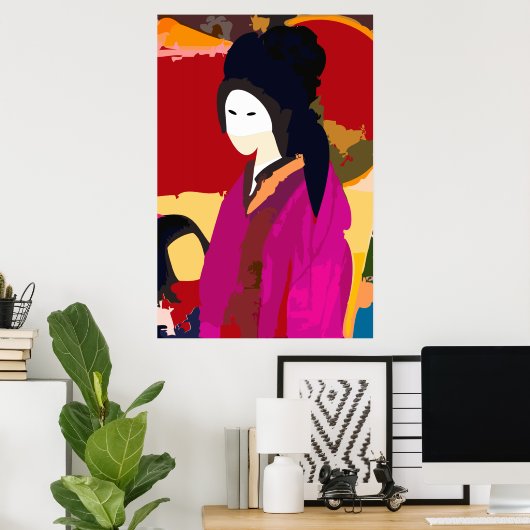 経日本の社 ポスター (ホームオフィス)