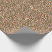 経時銅テクスチャラッピング紙 ラッピングペーパー (角)