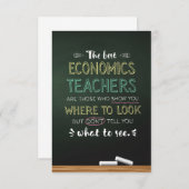 経最高の済先生 サンキューカード (正面/裏面)