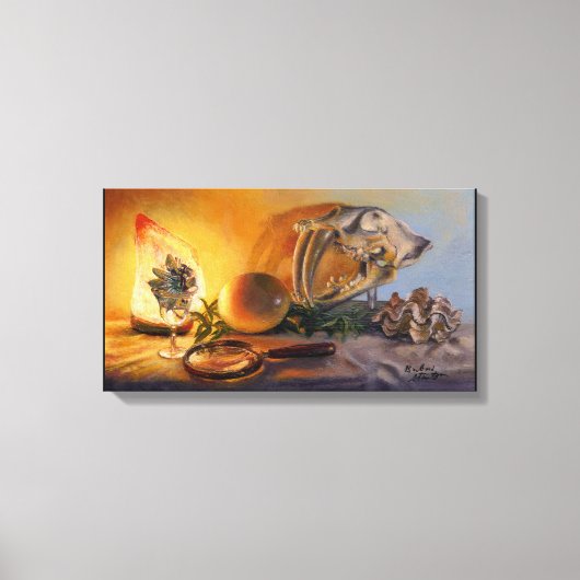 「経歴書」 キャンバスプリント (正面)