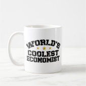 経済おもしろい学者 コーヒーマグカップ (左)