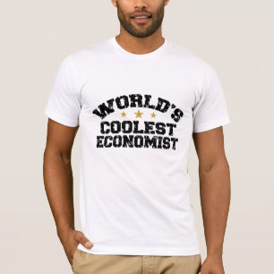 経済おもしろい学者 Tシャツ