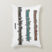 経済と環境 アクセントクッション (正面(垂直))