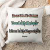 経済と環境 クッション (ブランケット)