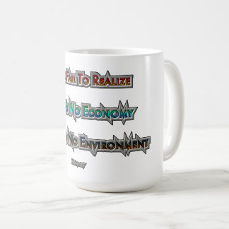 経済と環境 コーヒーマグカップ