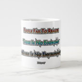 経済と環境 ジャンボコーヒーマグカップ (正面)