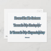 経済と環境 ポストカード (正面/裏面)