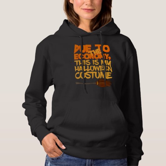 経済のために私のハロウィーン衣装フー パーカ (正面)