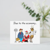 経済サンタのおかげである シーズンポストカード (スタンド正面)