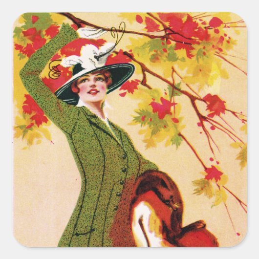 経済パターン スクエアシール (正面)