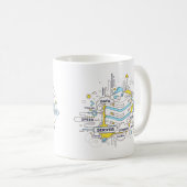 経済力 コーヒーマグカップ (正面右)