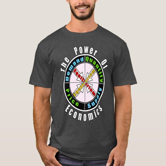 経済力 Tシャツ (正面)