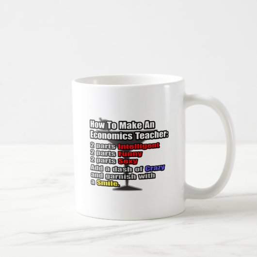 経済学の先生 コーヒーマグカップ (右)