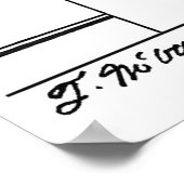 経済学の漫画3781 ポスター (角)