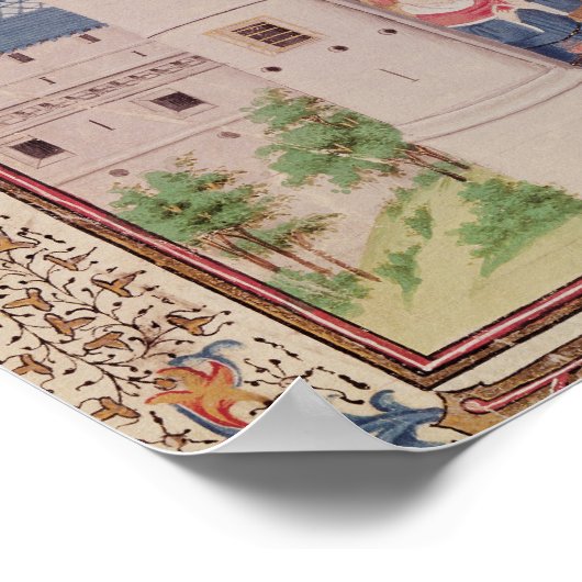 経済学の発表 ポスター (角)