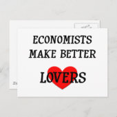 経済学者の方が好い ポストカード (正面/裏面)