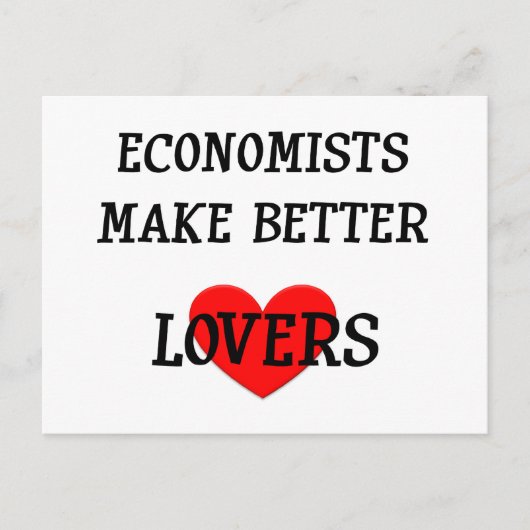 経済学者の方が好い ポストカード (正面)