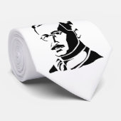 経済学者の頭部のタイ ネクタイ (ロール)